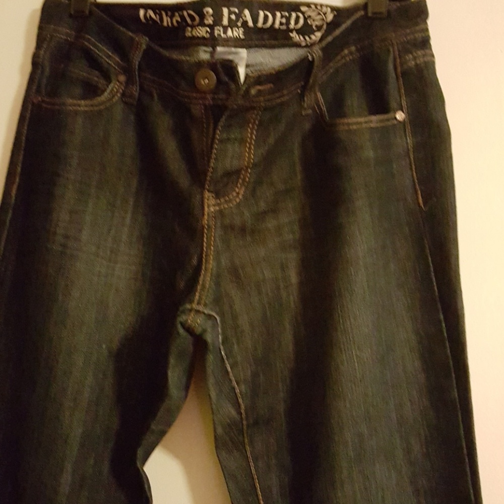 Inked & Faded Jeans
